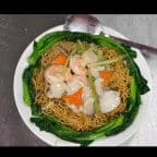 Best Hong Kong Style Pan-Fried Noodles with Seafood in Baton Rouge, LA